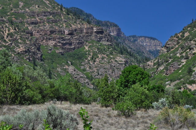 the Glenwood Canyon bike path